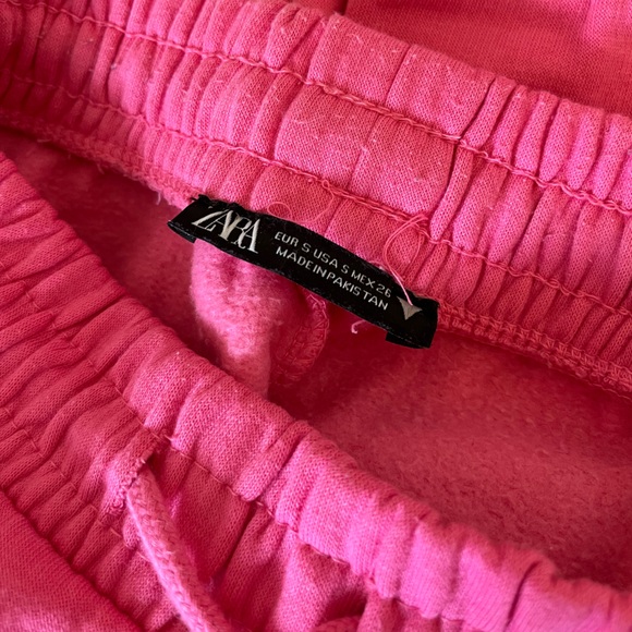 Pink Zara Sweatpants - Picture 2 of 2